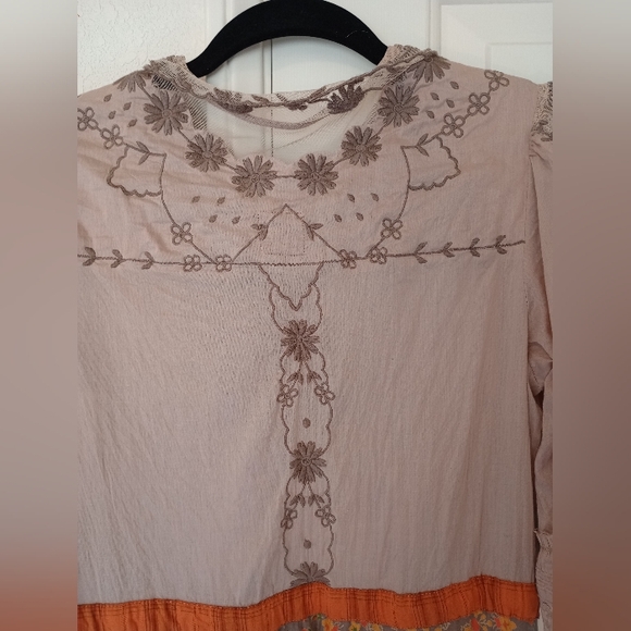 Free People cotton dress sz 4 - Picture 5 of 7